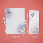 Vintage Stationery Paper And Envelopes Set  60 Pieces With Classic Designs