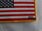 Polo Ralph Lauren American Flag Embroidered Patch Stick On 4  - New
