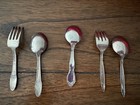 1847 Rogers Bros Silver Plate Baby Fork   Spoons