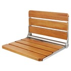 18  Folding Shower Seat - Heavy Duty 400 Lbs Wall Mounted Bench  Space-saving Sp