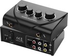 Karaoke Sound Mixer  Dual Mic Input With Echo Control Compatible With Tv  Com   
