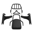 Backrest Sissy Bar Luggage Rack Fit For Harley Softail Breakout Fxsb 2013-2017