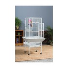 Prevue Pet Products 3351w Park Plaza Bird Cage  Pewter small
