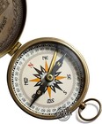 Vintage Boy Scouting America Brass Compass Pocket Navigation Watch Home Decor Us