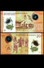 Nicaragua Uncirculated 20 C  rdobas Banknote Banco Central