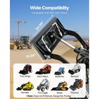 Uimoso 1 4  Skid Steer Mount Plate Steel Mini Quick Attachment Adapter Loader