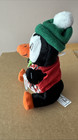 Coca Cola Penguin In Striped Vest Collectible Bean Bag Plush Free Usa Shipping