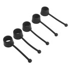 5pcs    finger Strengthener Band 60lb Silicone Elastic Finger Extensor Exercis Dp3