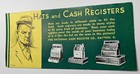 Ncr National Cash Register Ink Blotter Mini Sign Dayton Ohio   