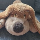 Vintage 19    Plush Dog Samuel Spaniel Brown Laying Puppy Russ Berrie   Co   647