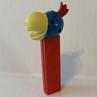 Pez Dispenser No Feet Parrot Cockatoo Made In Austria Blue Head Red Yellow Beak