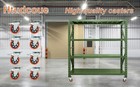 4 Inch Heavy Duty Casters  With Brake And Swivel Locking  4 Casters Load