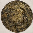 1812 Tiffin Half Penny Bank Token Canada Good G Coin  Damaged  17757