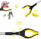 38  Extra Long Grabber Tool With 360  rotating Anti-slip Jaw    Lightweight Reachin