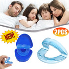 2x Honex Anti Snoring Mouthpieces Reduce Snoring Aid For Comfort  Easy Breathing