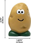 Compact Potato Scrubber Joie Dude  Bpa-free Produce Brush Gentle Nylon