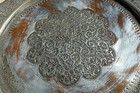 Antique Hand Made Islamic Middle Eastern Persian Tray  Qajar  