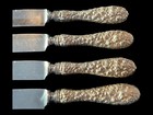 Stieff Rose Sterling Silver French Knife Set Of Four 8 3 4  No Monogram