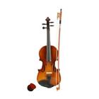 Natural Full Size 1 8 Acoustic Violin W  Case  Bow   Rosin  Beginner Fiddle