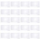 20pcs 3x Magnifier Reading Card Fresnel Magnifying Glass Credit Thread