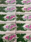 Tiles Vintage England Antique Victorian 6x3 Inch Art Deco Rare Furniture