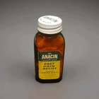 Vintage  Anacin 30 Tablets Brown Glass Jar   Nos Unused