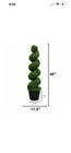 Nearly Natural 5475 Topiary Planter In outdoorgreen4ft