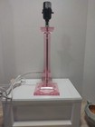 Lamp Great For Bedroom  Nightstand  Kids Room  Pink Resin New Without Tags Great