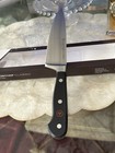 Wusthof Classic 6-inch Chef s Knife  Stainless Steel  Black Handle  Overall 12   