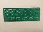 Vintage Original 1932 Texas License Plate 288 266
