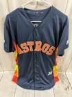 Majestic Houston Astros  27 Jose Altuve Mens M Stitched Patch World Series  2017