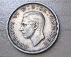 1949 Great Britain 6 Pence Wedding Coin