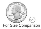 Dots Round Vinyl Color Coded Inventory Label Chrome Silver 1 4 Inch Stickers
