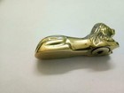 Vintage Golden Brass Lion Head Only Handle Handmade Stylish Gift Decorative Item