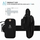 Sports Armband  Running Gym Universal Smartphone Arm Bag With Earphone Hole M   