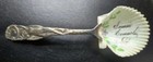 Antique Sterling Marked  Souvenir Mermaid Seashell Spoon  U s  Sterling Co 