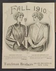 1910 Antique Tutelman Brothers Womens Fashion Catalog W Envelope