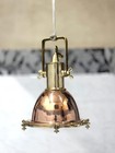 Vintage Brass   Copper Ceiling Light     Retro Factory Style Pendant Lamp Fixture