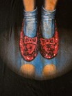 Vintage Ruby Slippers Wizard Of Oz Stanley Desantis T-shirt Size L Large