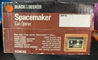 Vtg Black   Decker Spacemaker Can Opener Ec60cad New Old Stock Nos Nib Original