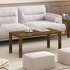Classic Coffee Table Modern Rectangle Coffee Table W  1 8  Triple Thick Tabletop