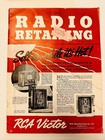 July 1936 Radio Retailing Vintage Magazine Rca Victor Circuits Radio Tubes