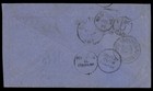 India 1885 Qv Cover To Usa Very Late Usgage Of East India Stamps Scarce   