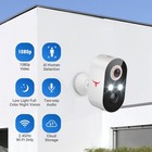 1080p Outdoor Security Camera Wireless With 2-way Talk  2 4g Wifi Only  1 Pack 