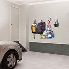 Metal Wall Hooks For Hanging Heavy Duty  6pcs Garage Organization And Storage