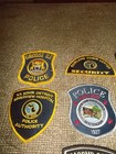 Group Of Used Michigan Police sheriff security Patches mi 13 Pcs mich lot-h