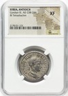 Ngc Xf Huge Tetradrachm Gordian Iii 238-244 Ad  Antioch Roman Empire Silver Coin