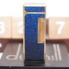Dunhill Roller Gas Lighter Blue_ Lapis Lazuli _ultrasonically Cleaned_working
