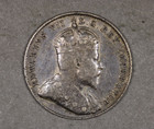 1908 8 8 Canada Silver 10 Cents