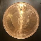 Vintage 1940s Turkish Copper Etched Artisan Hand Made Tray Middle Eastern